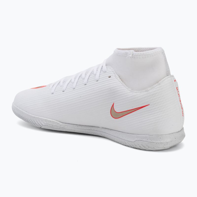Buty piłkarskie męskie Nike Mercurial Superfly 11 Club IC white/bright crimson/blur 3