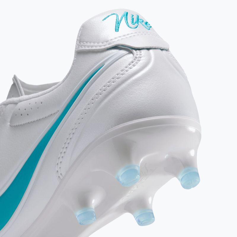 Buty piłkarskie męskie Nike Tiempo Ligera Pro FG white/white/energy 7