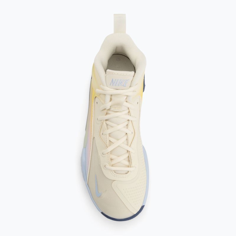 Buty do siatkówki Nike React Hyperset 2 SE coconut milk/diffused blue/hydrogen blue 5