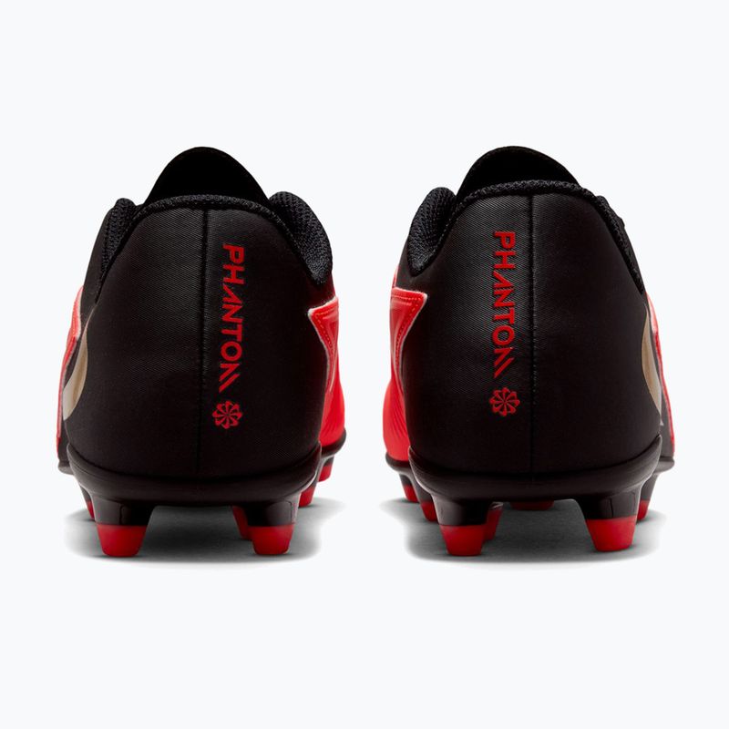 Buty piłkarskie dziecięce Nike Jr. Phantom 6 Low Club bright crimson/bright crimson/black 2