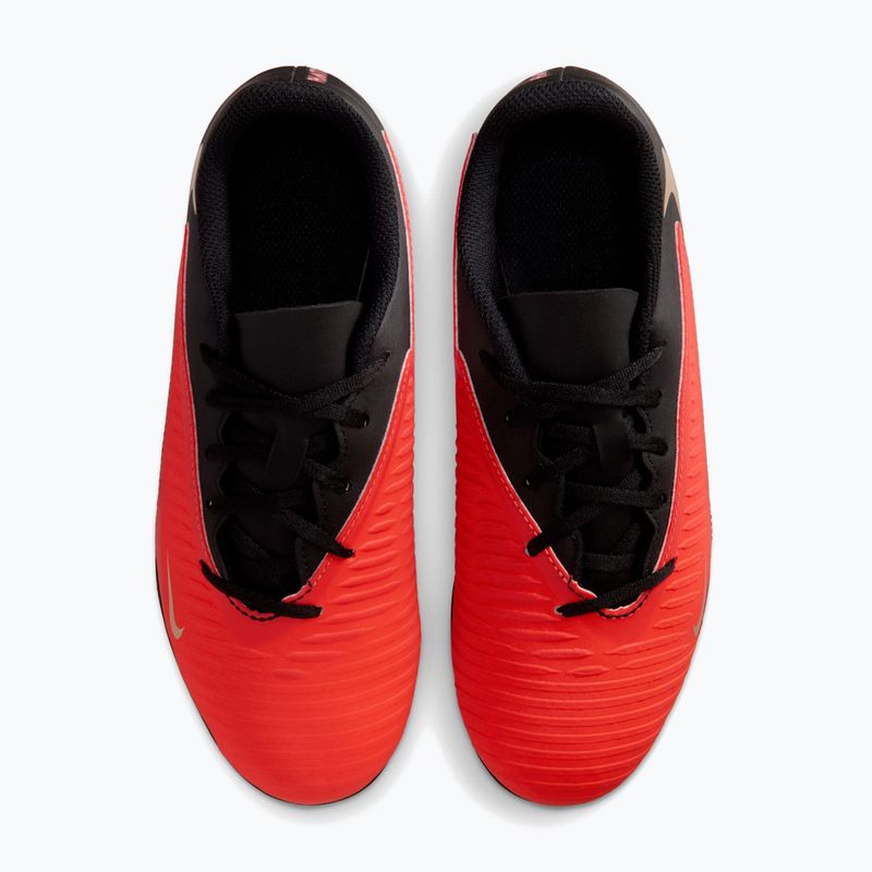 Buty piłkarskie dziecięce Nike Jr. Phantom 6 Low Club bright crimson/bright crimson/black 3