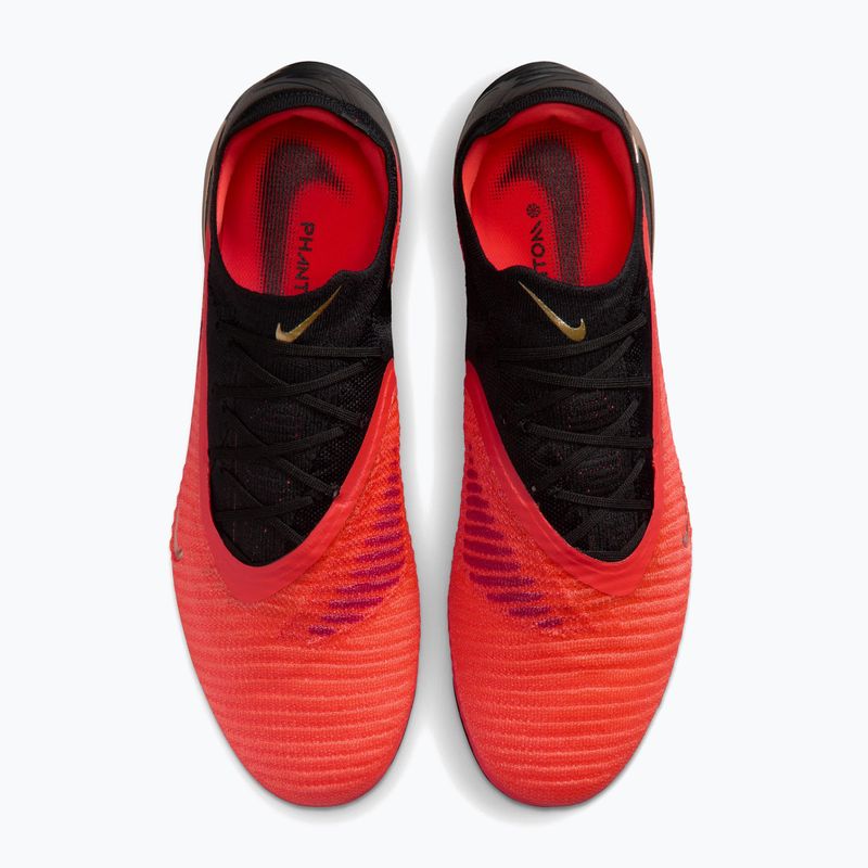 Buty piłkarskie męskie Nike Phantom 6 Low Elite bright crimson/black/blur 3