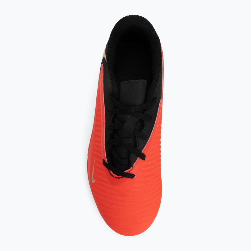Buty piłkarskie dziecięce Nike Jr. Phantom 6 Low Club bright crimson/bright crimson/black 5