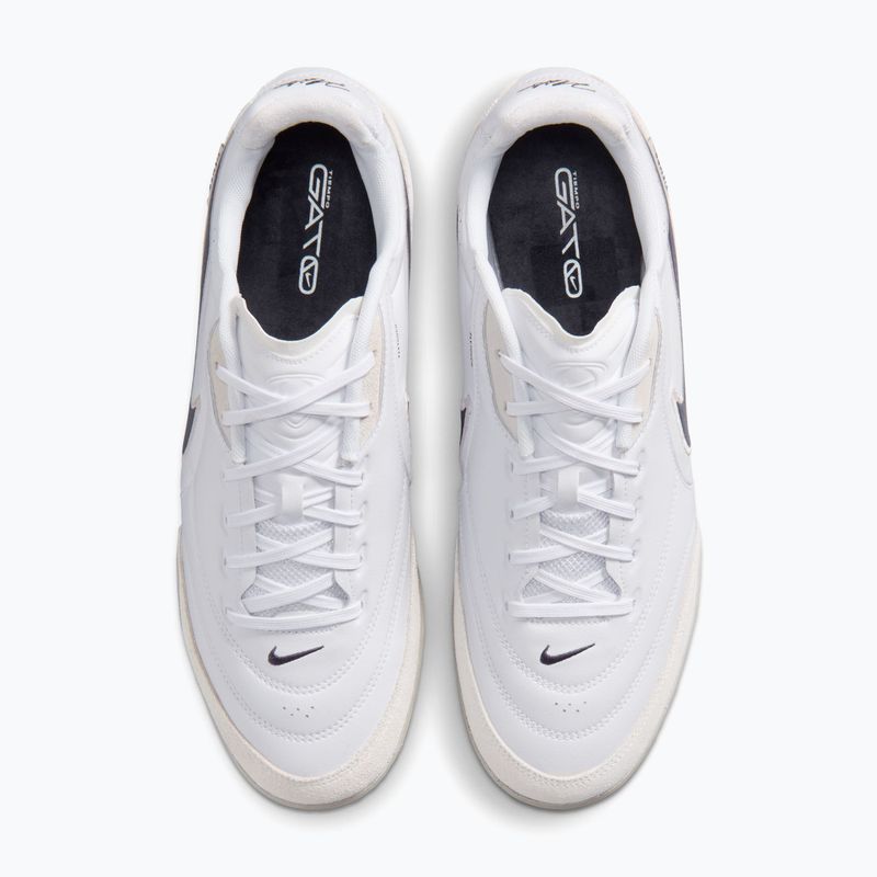 Buty piłkarskie męskie Nike Streetgato white/moon particle/gridiron 3