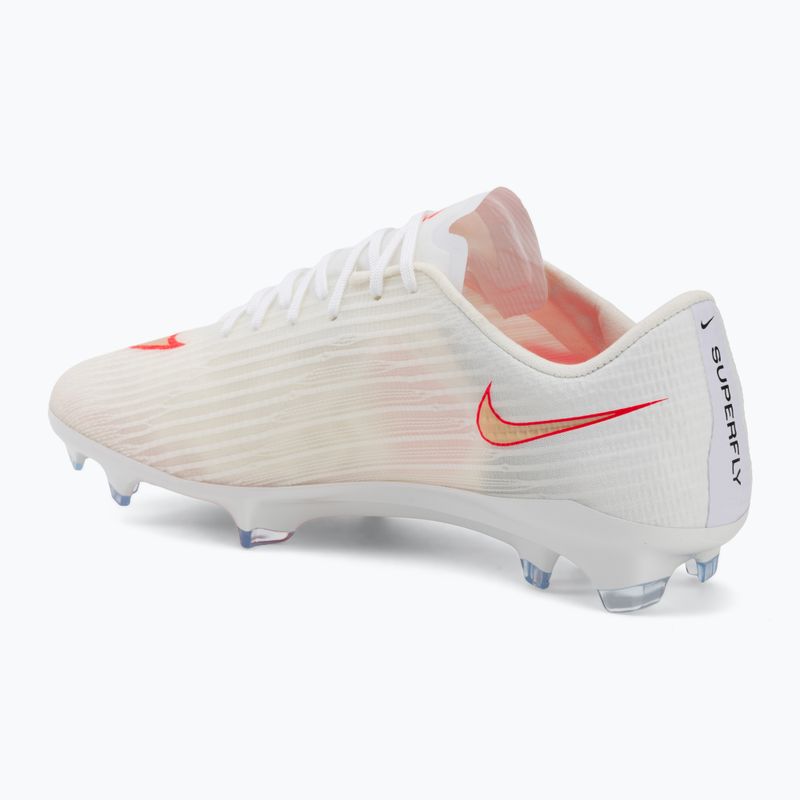 Buty piłkarskie męskie Nike Mercurial Superfly 11 Pro FG white/bright crimson/blur 3
