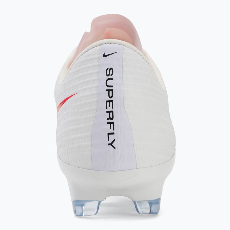 Buty piłkarskie męskie Nike Mercurial Superfly 11 Pro FG white/bright crimson/blur 6