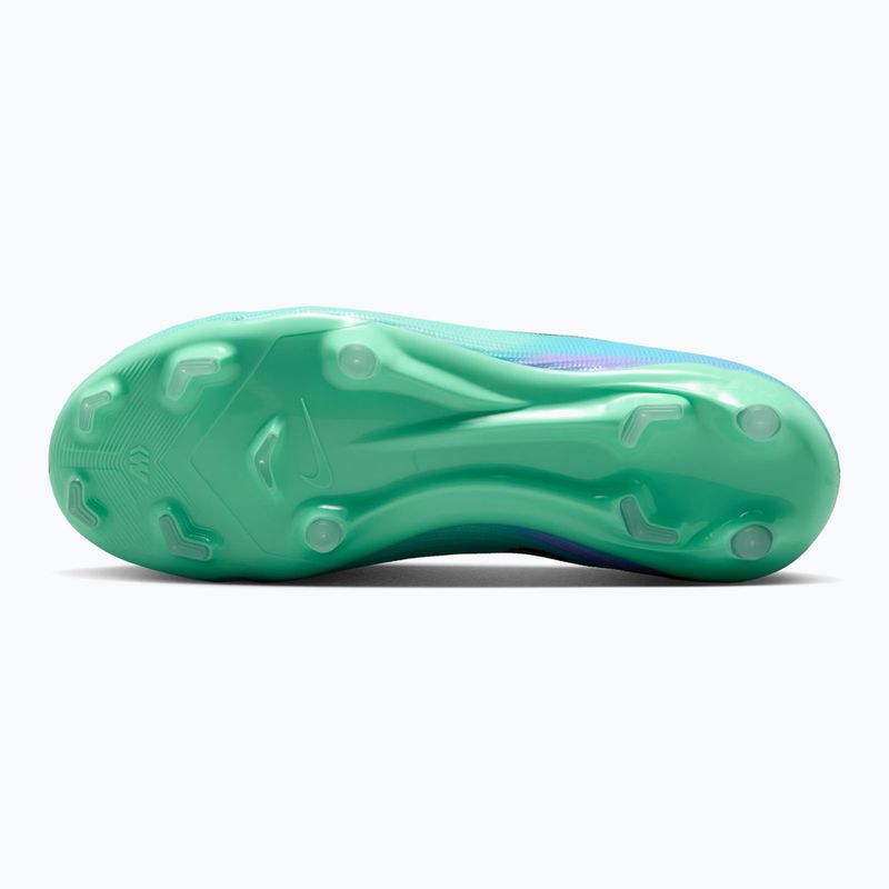 Buty piłkarskie dziecięce Nike Jr. Mercurial Superfly 11 Academy FG/MG green glow/black 3