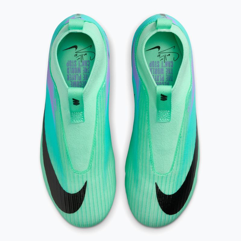 Buty piłkarskie dziecięce Nike Jr. Mercurial Superfly 11 Academy FG/MG green glow/black 4