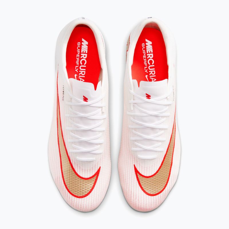 Buty piłkarskie męskie Nike Mercurial Superfly 11 Pro FG white/bright crimson/blur 4