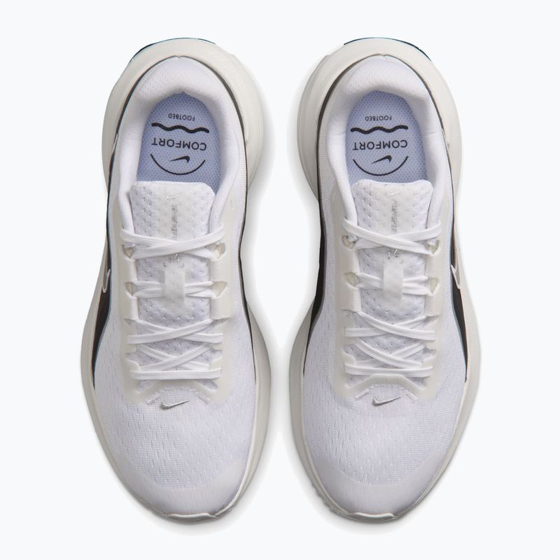 Buty do biegania damskie Nike Downshifter 14 white/summit white/metallic silver 5
