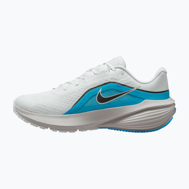 Buty do biegania męskie Nike Downshifter 14 off white/light current blue/black 2