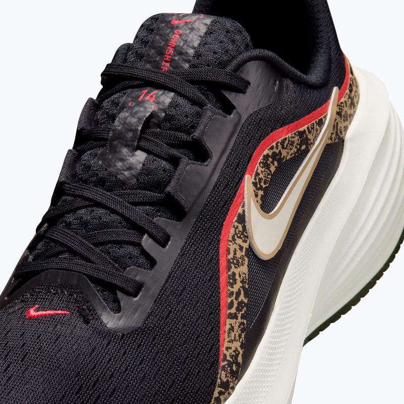 Buty do biegania damskie Nike Downshifter 14 black/british khaki/fusion red/sail 5