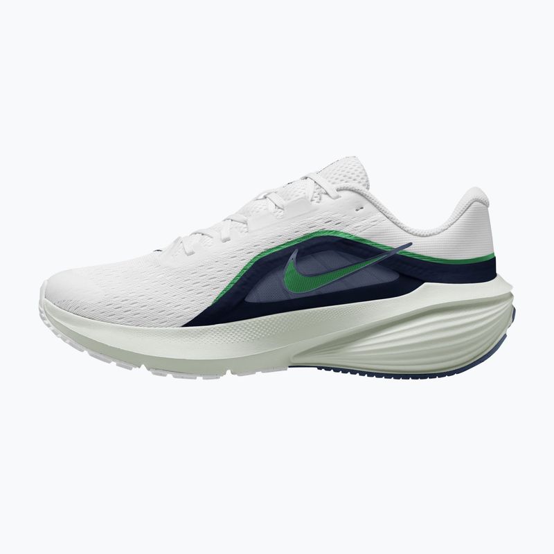 Buty do biegania męskie Nike Downshifter 14 white/midnight navy/green spark 2