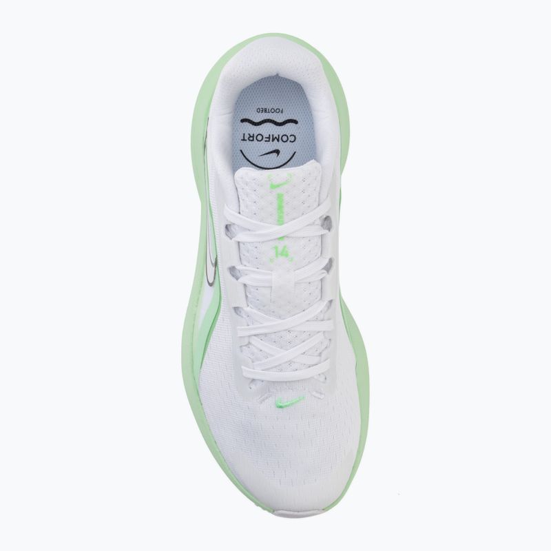 Buty do biegania damskie Nike Downshifter 14 white/cucumber calm/illusion green/white 5