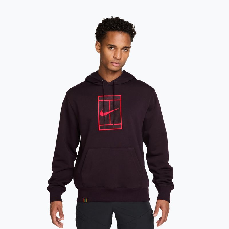Bluza męska Nike Court burgundy ash/bright crimson