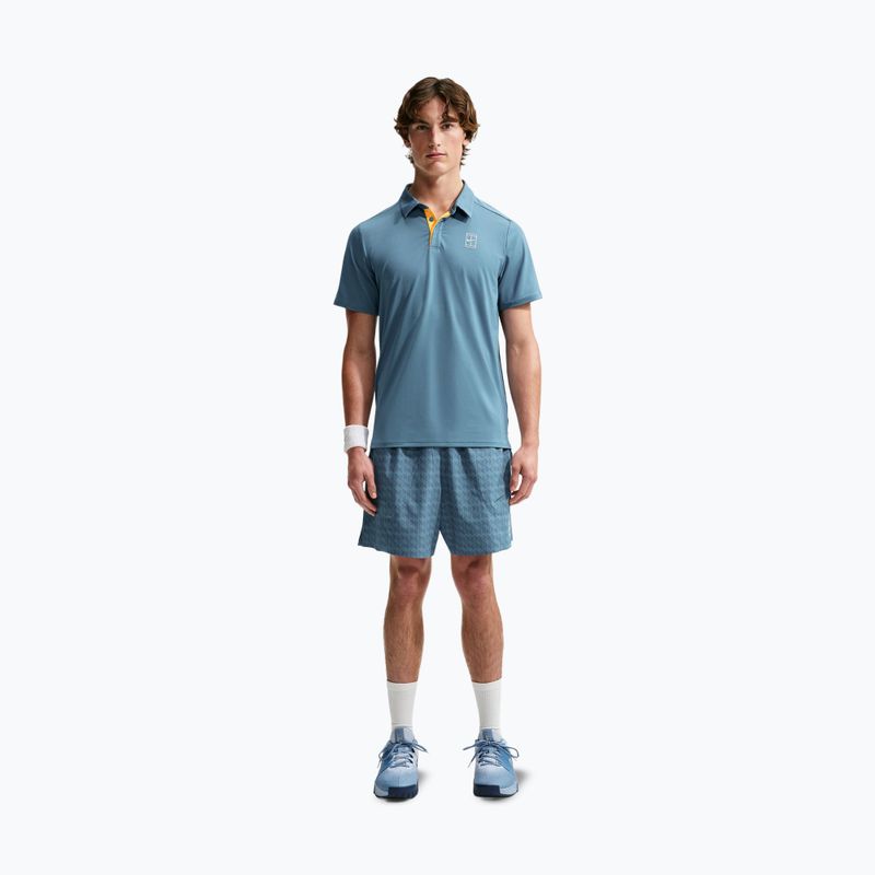 Koszulka polo męska Nike Court Dri-Fit Advantage smokey blue/white 2