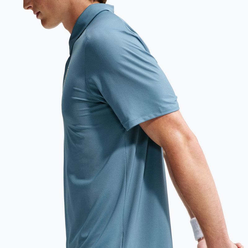 Koszulka polo męska Nike Court Dri-Fit Advantage smokey blue/white 5
