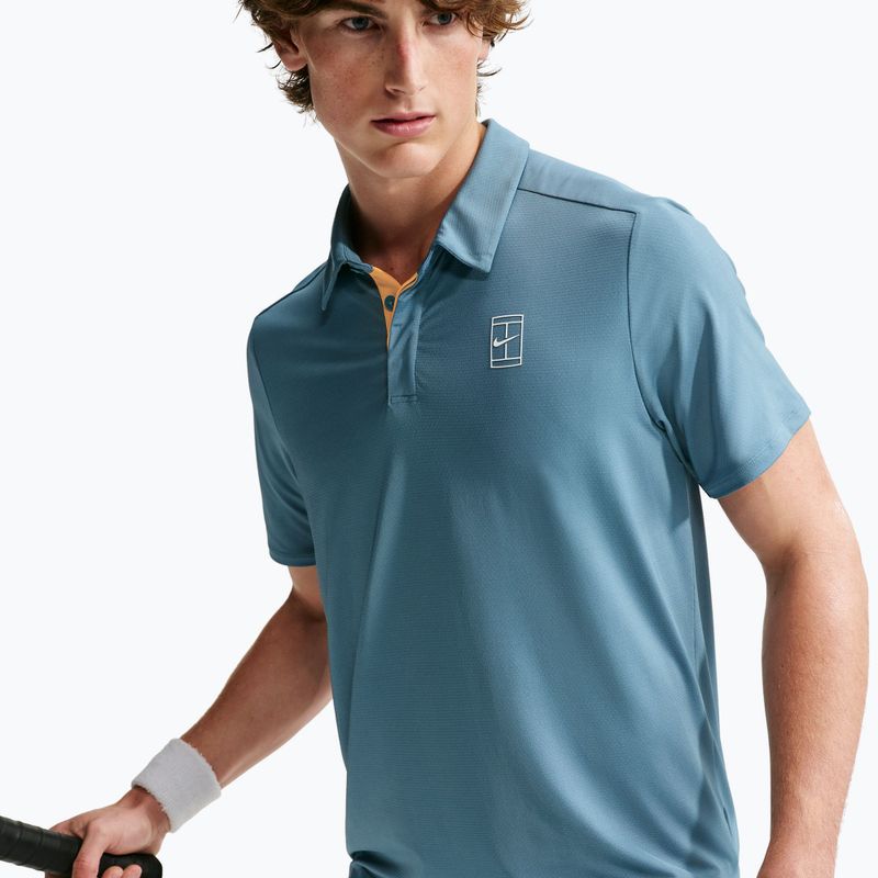 Koszulka polo męska Nike Court Dri-Fit Advantage smokey blue/white 6