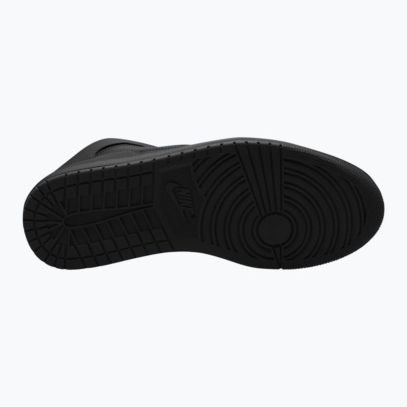 Buty męskie Jordan Court Connect Mid black/dark smoke grey 3