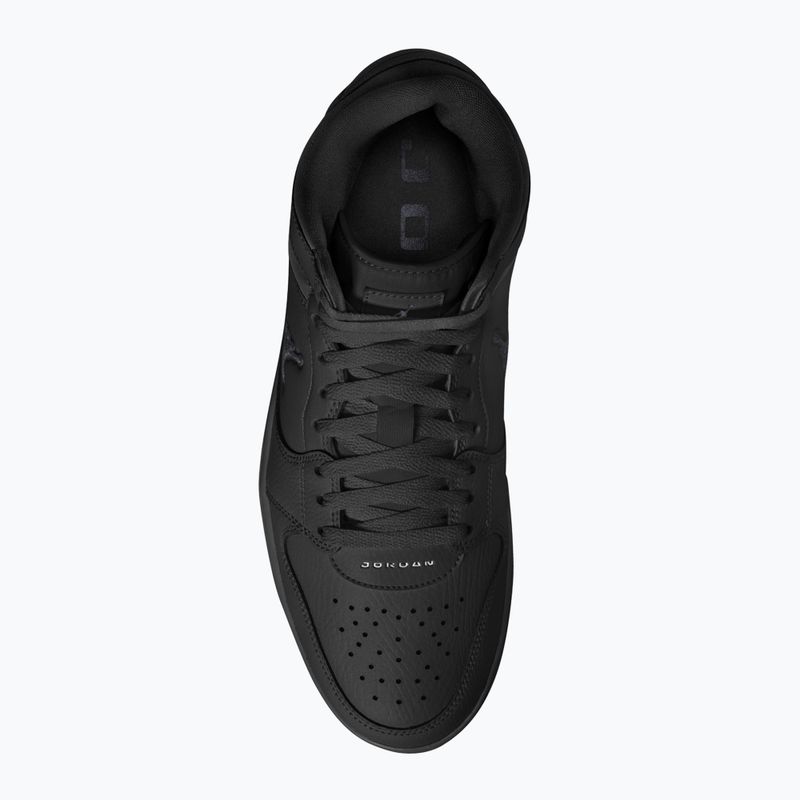 Buty męskie Nike Jordan Court Connect Mid black/dark smoke grey 4