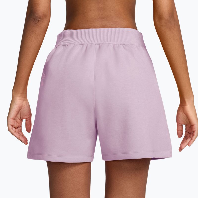 Spodenki treningowe damskie Nike 24.7 ImpossiblySoft bleached lilac/platinum violet 2