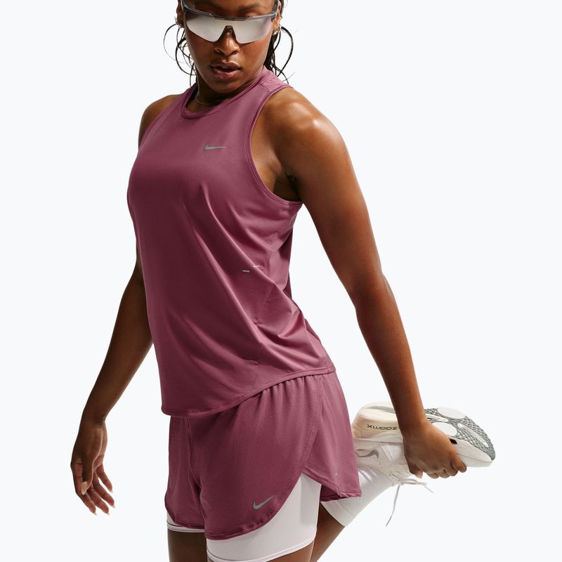 Spodenki do biegania damskie Nike Flow pink smoke 6