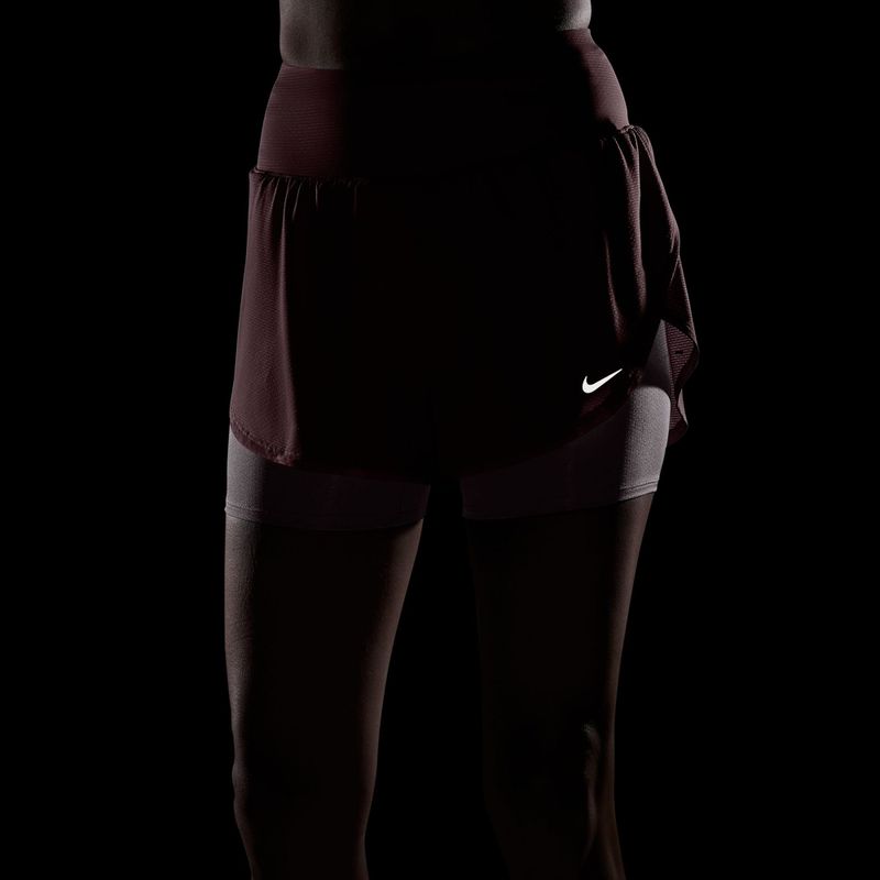 Spodenki do biegania damskie Nike Flow pink smoke 8