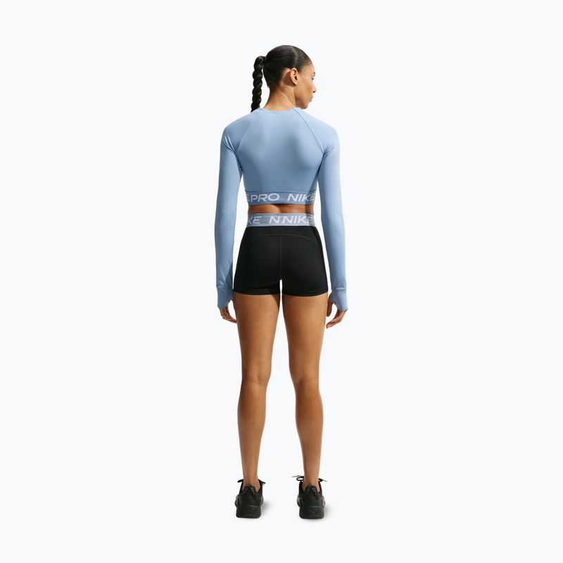 Longsleeve damski Nike Pro work blue/white 2