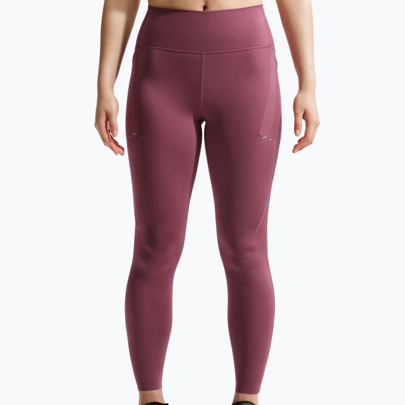 Legginsy damskie Nike Swift pink smoke 4