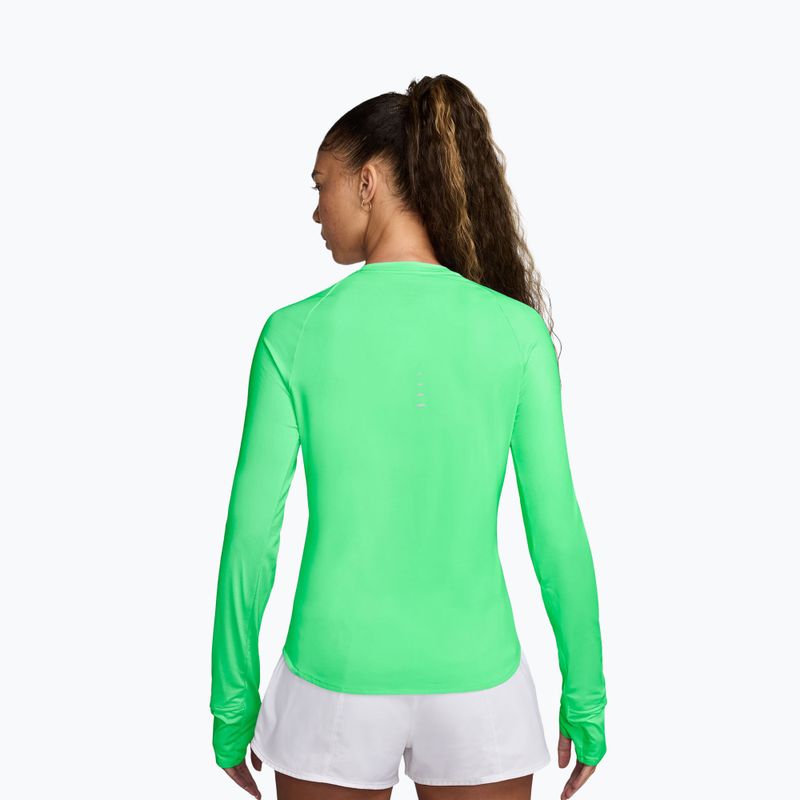 Longsleeve do biegania damski Nike Swift Dri-FIT UV illusion green 2