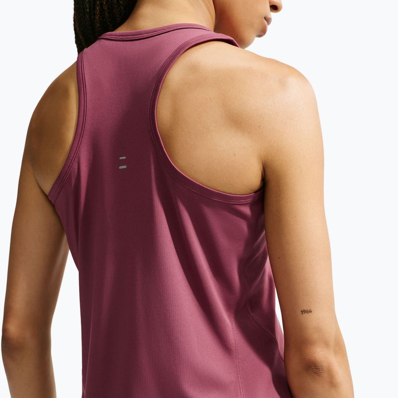Koszulka do biegania damska Nike Tempo Dri-Fit Tank Top pink smoke 5