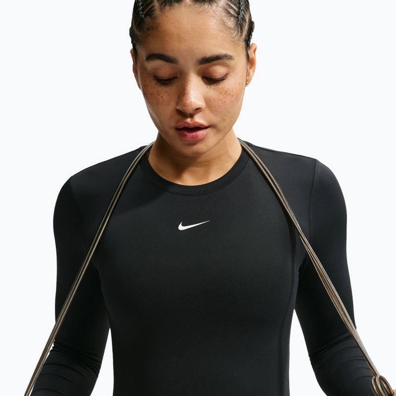 Longsleeve treningowy damski Nike One Fitted black/white 6