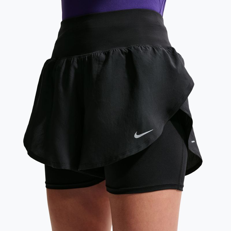 Spodenki do biegania damskie Nike Tempo Flow black/black 4