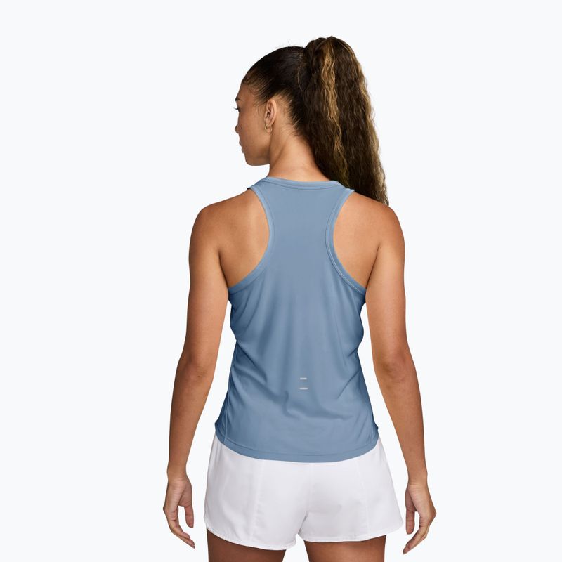 Koszulka do biegania damska Nike Tempo Dri-Fit Tank Top work blue 2