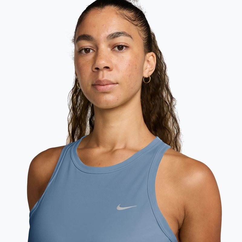 Koszulka do biegania damska Nike Tempo Dri-Fit Tank Top work blue 3