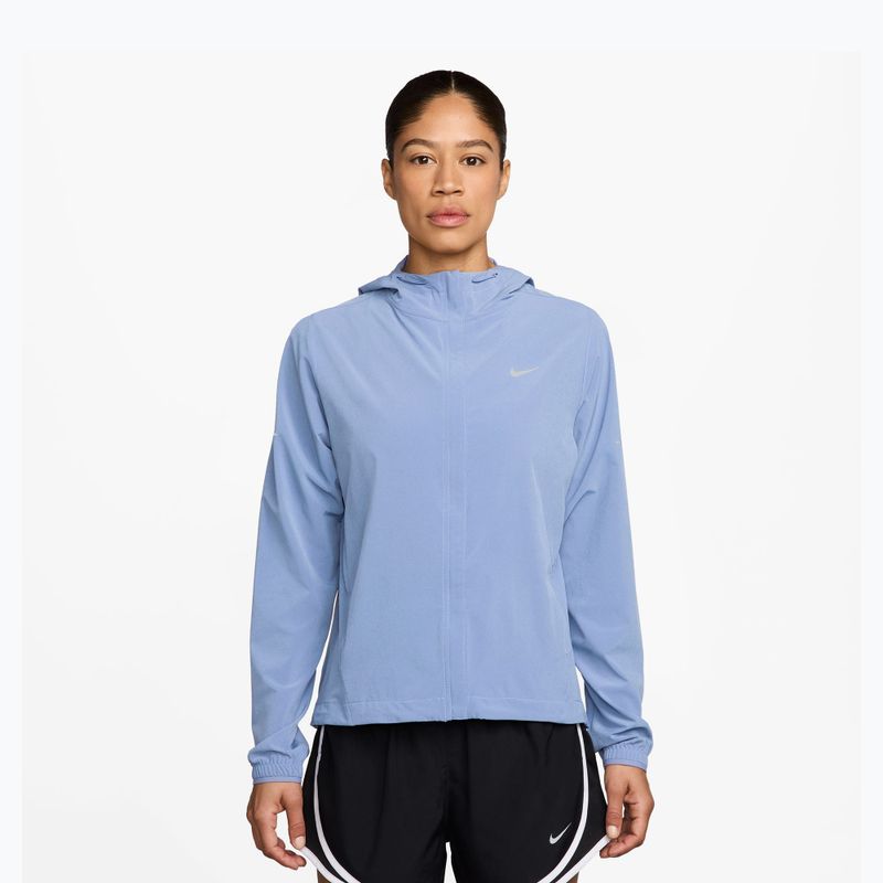 Kurtka do biegania damska Nike Swift aluminum