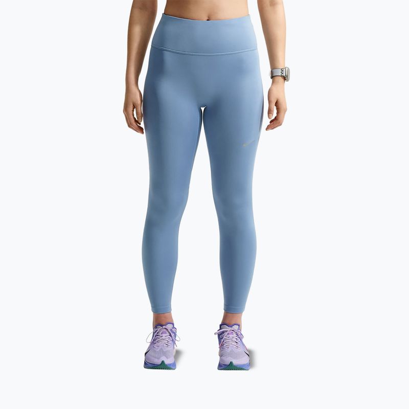 Legginsy damskie Nike Tempo work blue