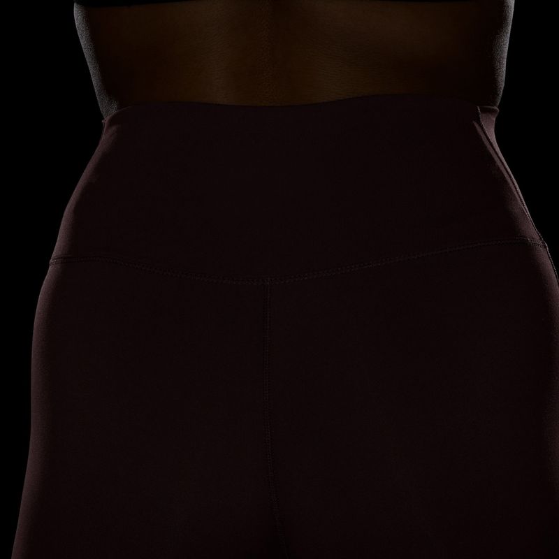 Legginsy damskie Nike One Seamless Front pink smoke/white 7