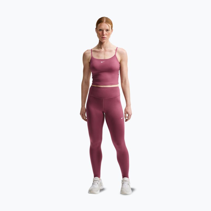 Koszulka treningowa damska Nike One pink smoke 2
