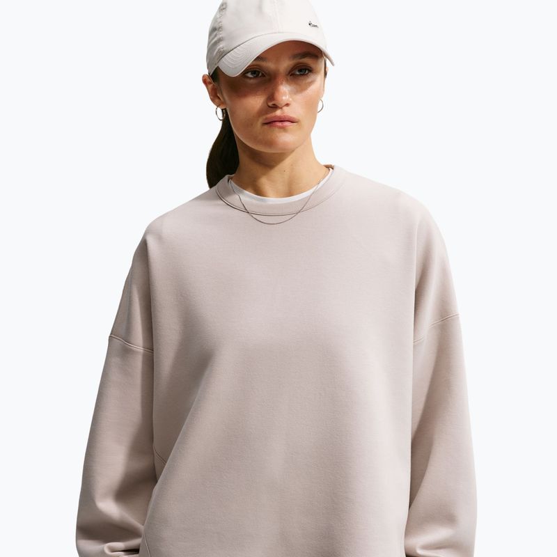 Bluza treningowa damska Nike 24.7 ImpossiblySoft Cream Ii/Cream Ii/College Grey 4