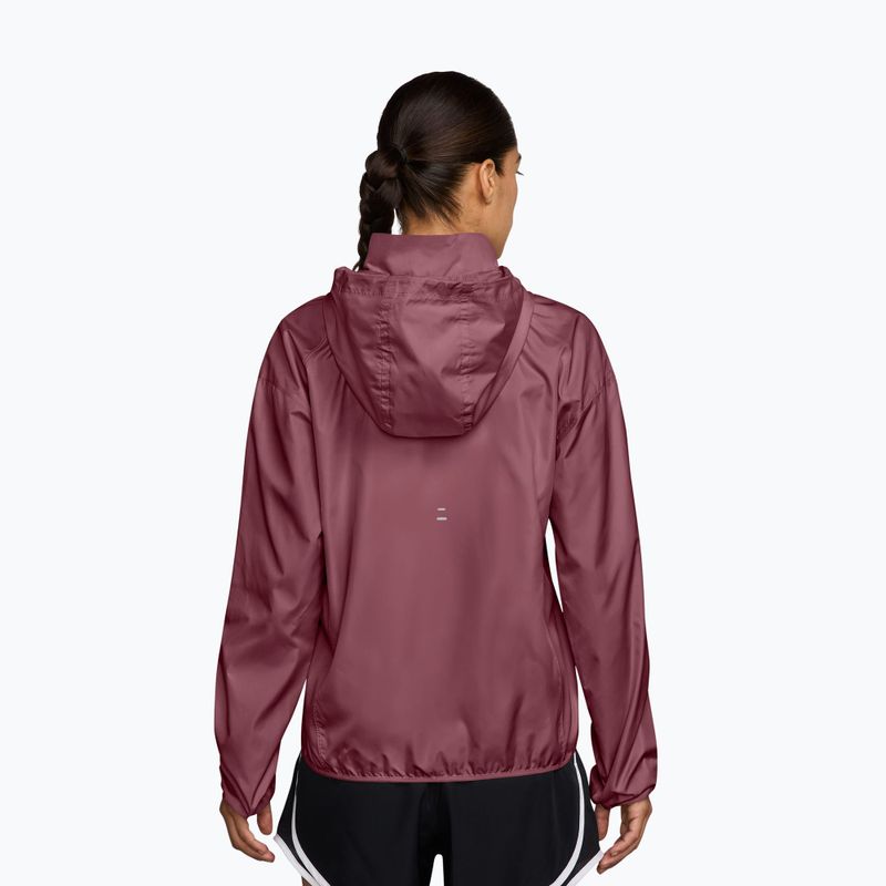 Kurtka do biegania damska Nike Tempo Repel pink smoke 2