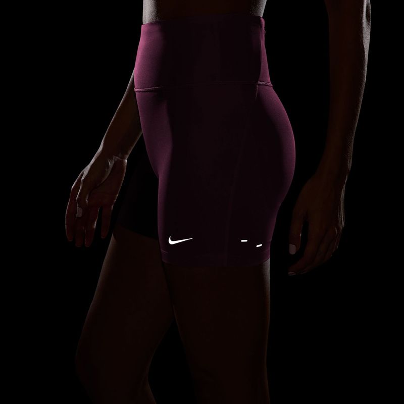 Spodenki do biegania damskie Nike Tempo pink rise 6