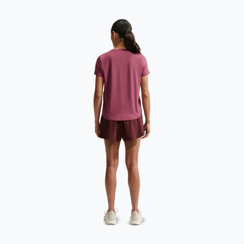 Koszulka treningowa damska Nike One Classic pink smoke/white 3