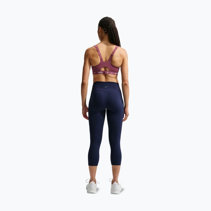Biustonosz treningowy Nike Indy High Support pink smoke 2