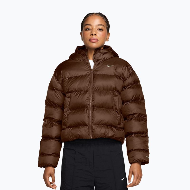 Kurtka damska Nike TF SYN Classic cacao wow/sail