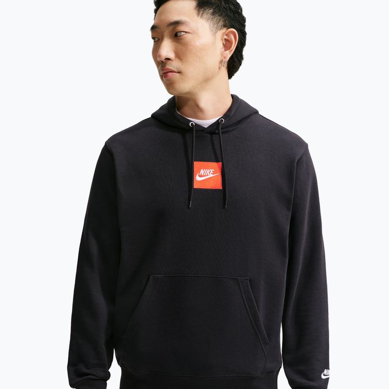 Bluza męska Nike Sportswear Club black/black/white 4
