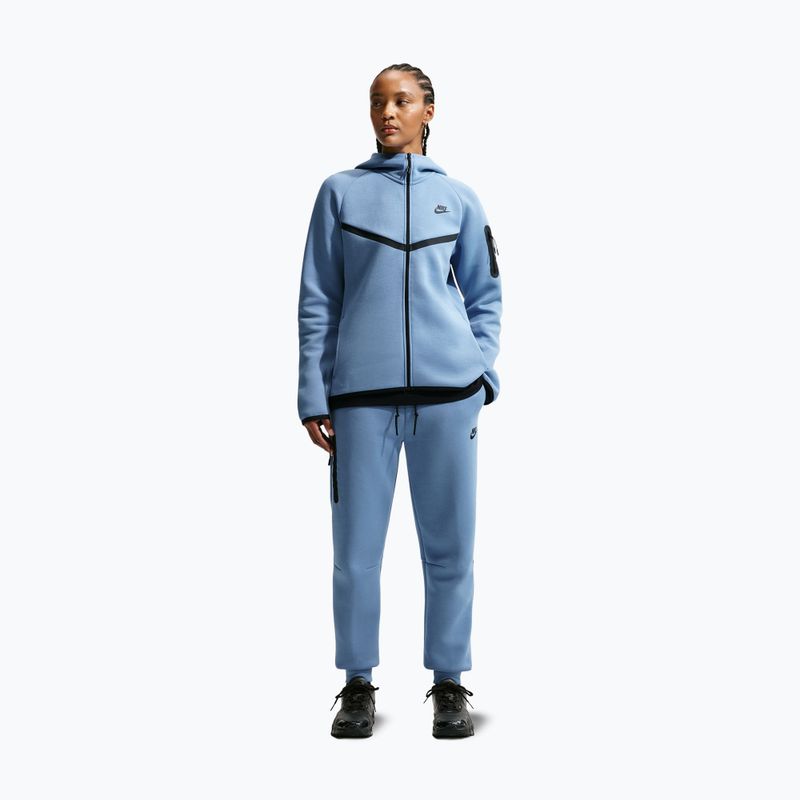 Bluza damska Nike Sportswear Tech Fleece Windrunner work blue/black 2
