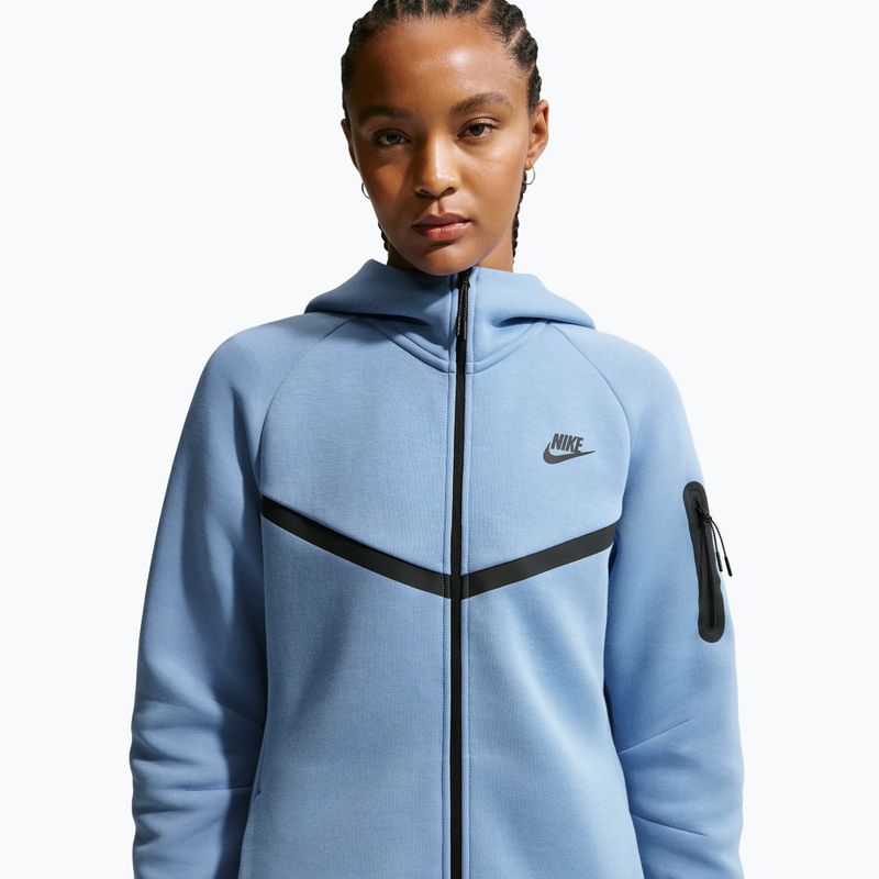 Bluza damska Nike Sportswear Tech Fleece Windrunner work blue/black 4