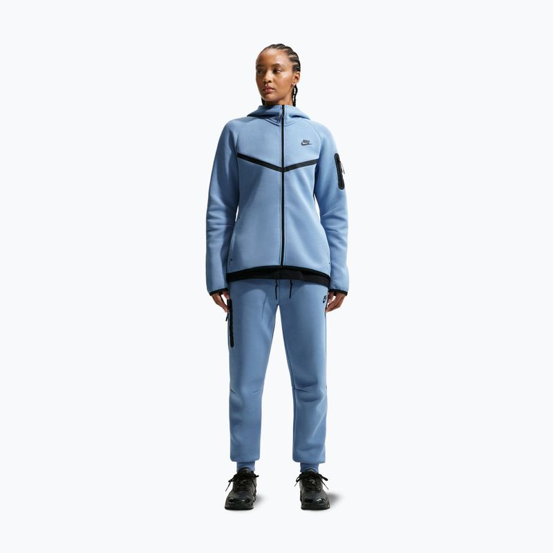 Spodnie damskie Nike Sportswear Tech Fleece work blue/black 2