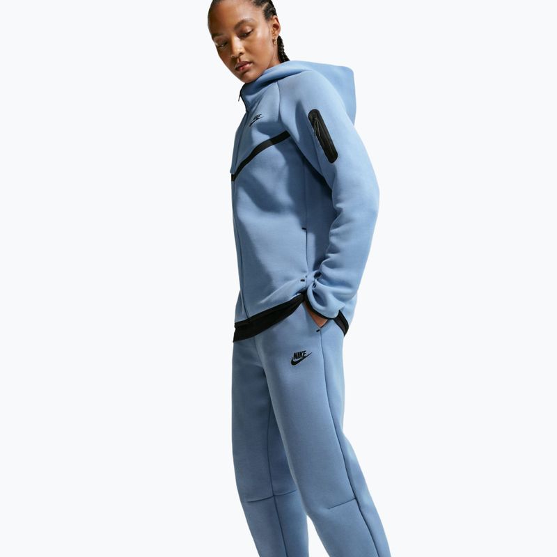Spodnie damskie Nike Sportswear Tech Fleece work blue/black 4